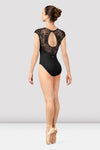 Mirella M5108LM Lace Short Sleeve Leotard